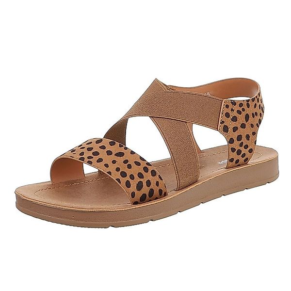 Ital-Design Modische Sommer-Sandalen mit verstellbaren Riemen günstig online kaufen