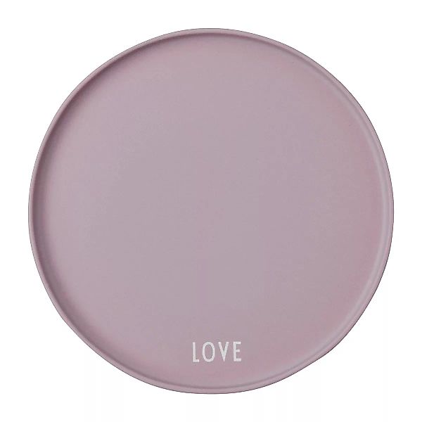 Design Letters Favorit Teller Ø22cm Love-lavender günstig online kaufen