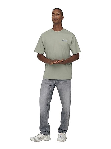 Only & Sons Herren Jeans ONSEDGE STRAIGHT Mid Waist - Regular Fit - Grau Bl günstig online kaufen