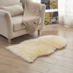 BTTO TEPP Hochflor-Teppich Fellteppich,Kunstfell,Weich,Hochflor Shaggy Tepp günstig online kaufen