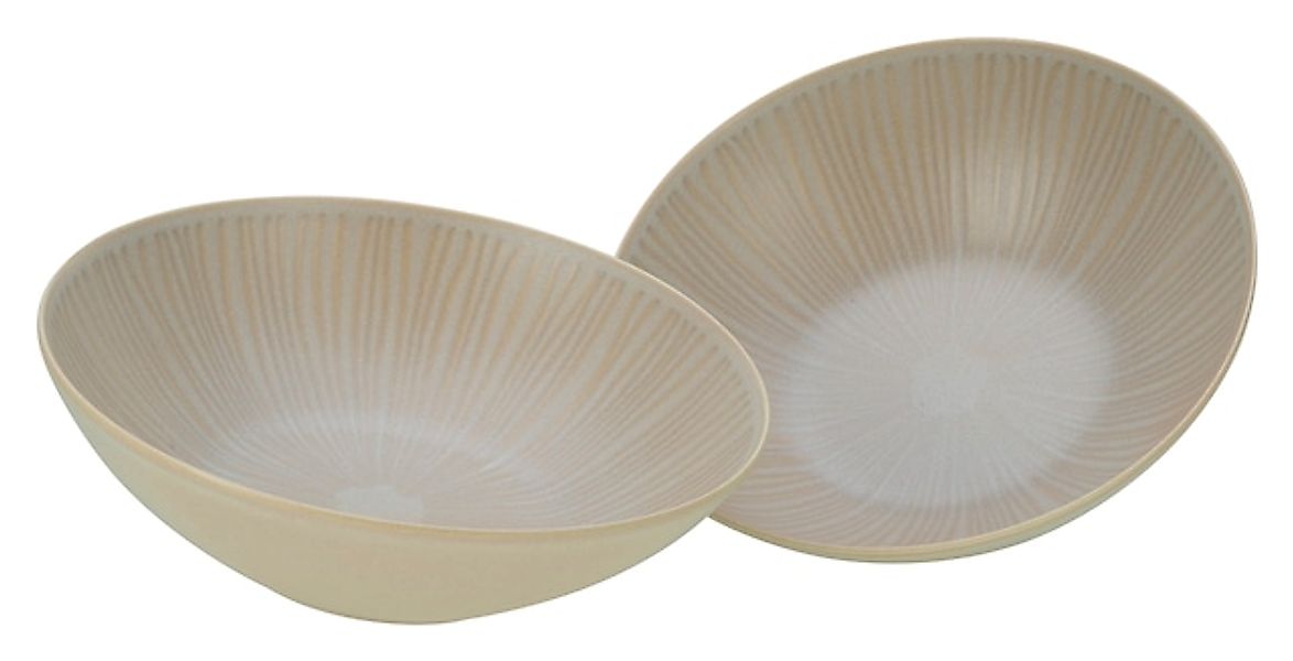 CreaTable Salatschüssel »Vesuvio, Salatschüssel 24 cm 2er Set« 2 Stk. aus S günstig online kaufen