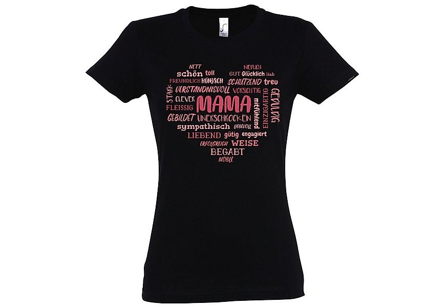 Youth Designz T-Shirt Mama Herz Damen Shirt mit modischem Print günstig online kaufen