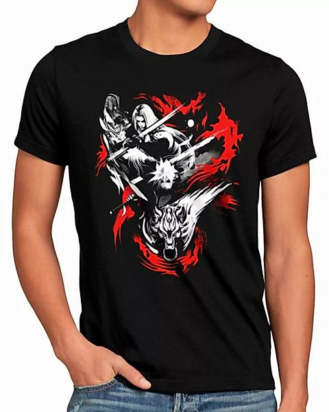 style3 T-Shirt Sword Chaos final fantasy 7 VII chocobo sephiroth ps4 ps5 ps günstig online kaufen