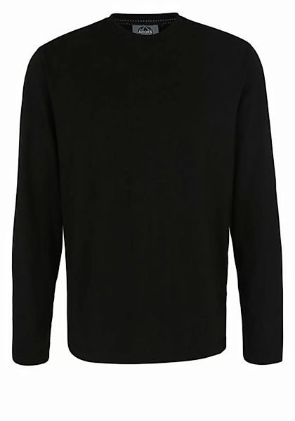 AHORN SPORTSWEAR Langarmshirt mit modernem Rundhalsausschnitt günstig online kaufen