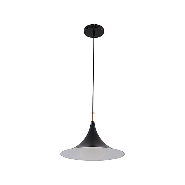 Lindby Pendelleuchte Jarl 10030577 Modern in Schwarz aus Metall 1-flammig G günstig online kaufen