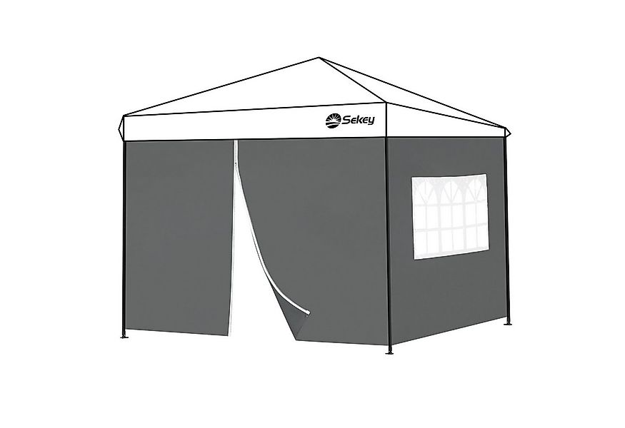 Sekey Pavillonseitenteil 2er Set Pavillon Seitenteile Seitenwand für Faltpa günstig online kaufen