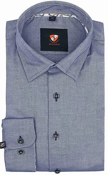 Suitable Hemd Oxford Blau - Größe 38 günstig online kaufen