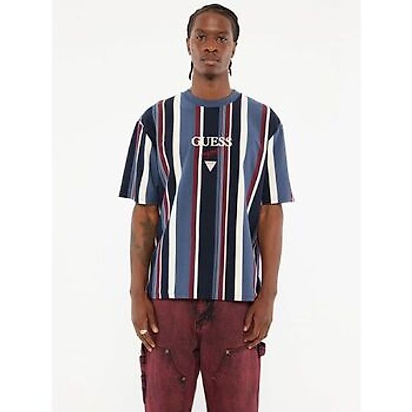 Guess  T-Shirts & Poloshirts M4BI56 K8FQ4 GO VERTICAL STRIPE-FB6I PENNANT B günstig online kaufen