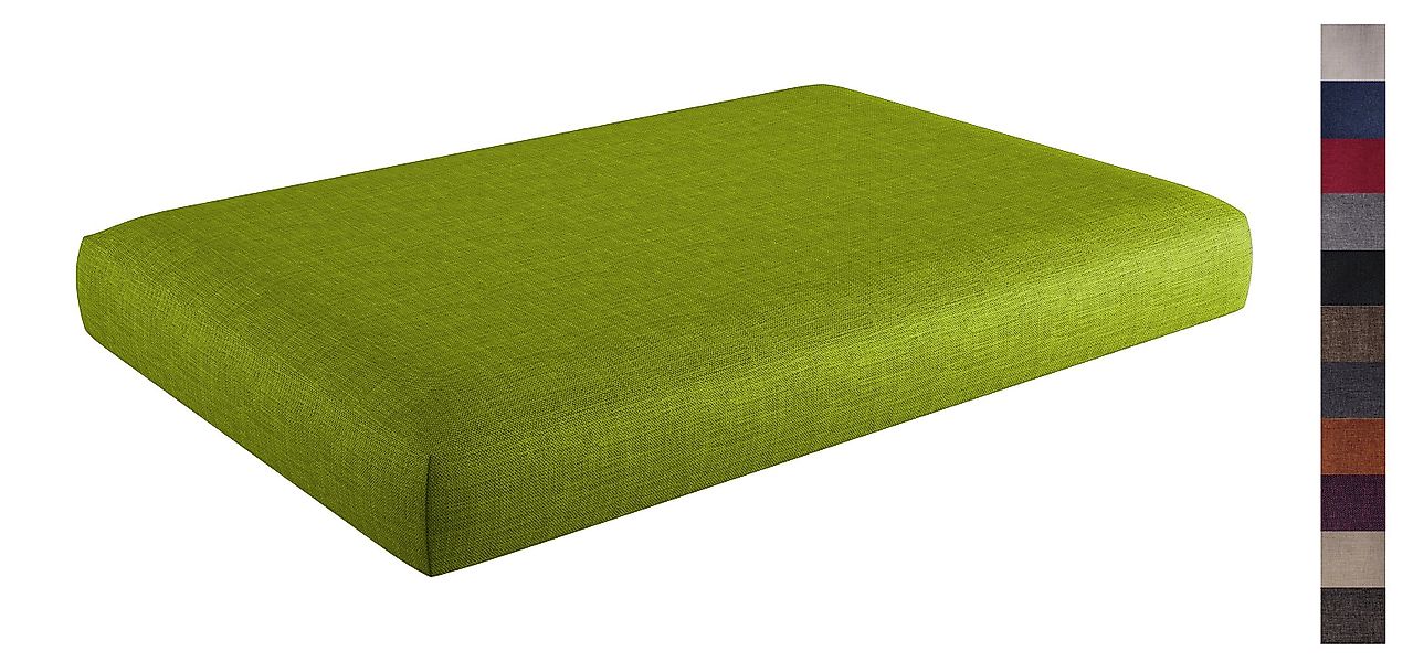 sunnypillow Sitzkissen Palettenkissen mit abnehmbarem Bezug günstig online kaufen