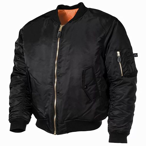 MFH Outdoorjacke US Pilotenjacke MA1, schwarz günstig online kaufen