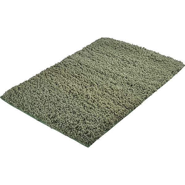 baliv Moss Green trend Badteppich 55 cm x 85 cm Polyester Grün günstig online kaufen