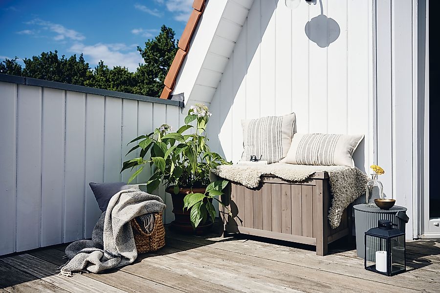BUTENKIST Gartenbox HENRIETTE, Aufbewahrung aus Holz, günstig online kaufen