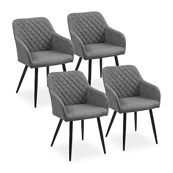 Ofcasa Esszimmerstuhl Gepolsterter Küchenstühle (4er Set), günstig online kaufen