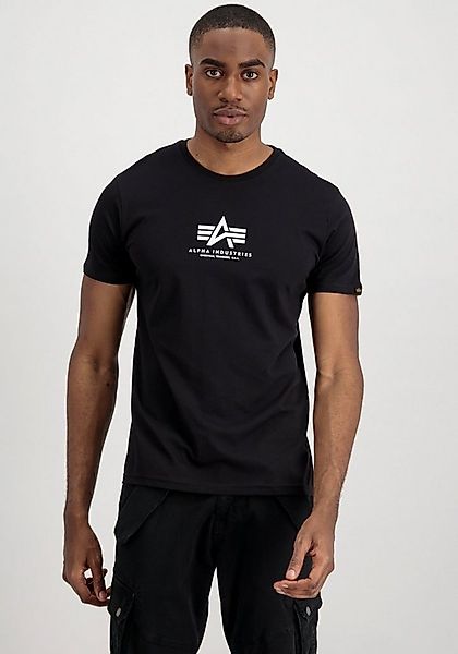 Alpha Industries Rundhalsshirt Basic T ML Baumwolle, regular fit günstig online kaufen