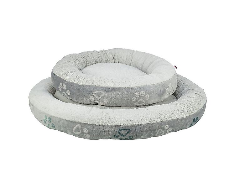 TRIXIE Tierbett Bett Jimmy Soft, rund hellgrau für Hunde günstig online kaufen