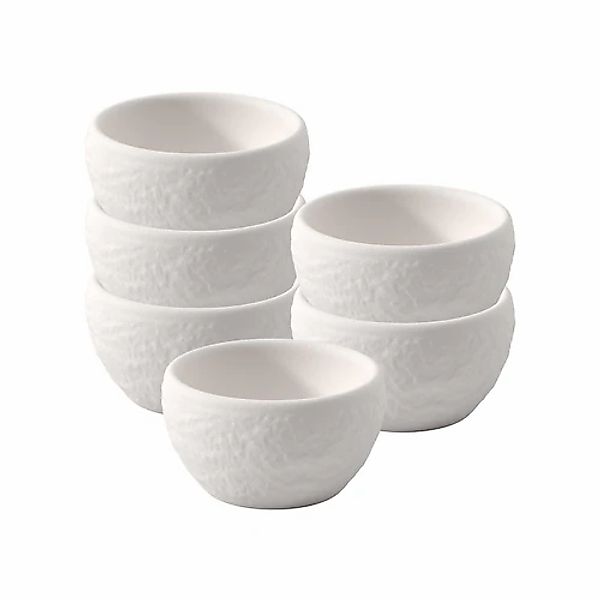 Villeroy & Boch Eierbecher »Eierbecher Manufacture Rock Blanc ø 4,8 cm 6er günstig online kaufen