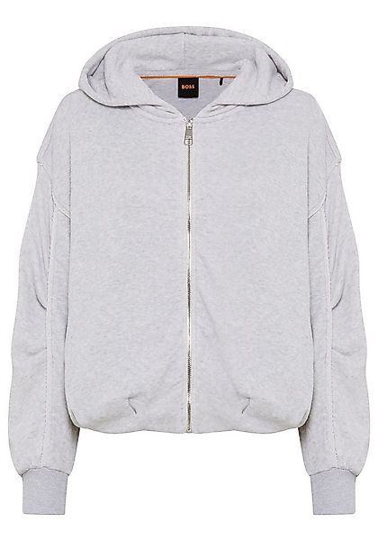 BOSS ORANGE Kapuzensweatjacke Elendy Premium Damenmode im Balloon Fit günstig online kaufen