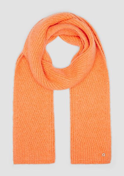 s.Oliver Schal Tuch, Strick-Schal mit Fischgrätenmuster günstig online kaufen