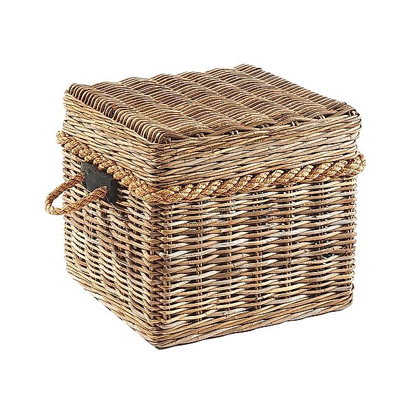 Kobolo Truhe Sitztruhe aus geflochtenem Rattan günstig online kaufen
