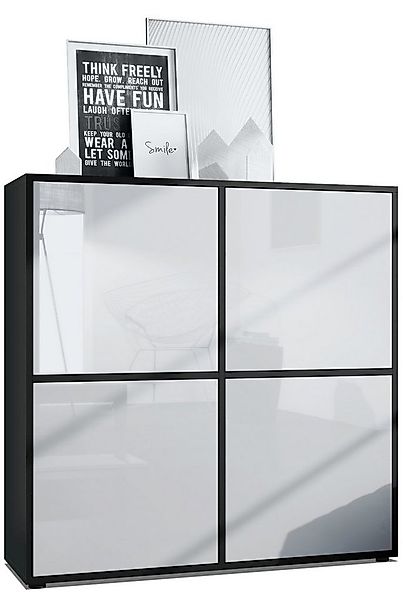 Vladon Highboard Cuba V2 (Schrank, 104 x 105,5 x 35,5 cm Sideboard mit 8 Fä günstig online kaufen