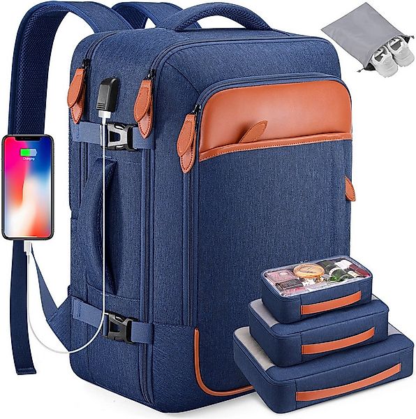 HAUSS SPOLE Reisetasche 4-teiliges Schultasche Handgepäck Wasserdicht, 40L, günstig online kaufen