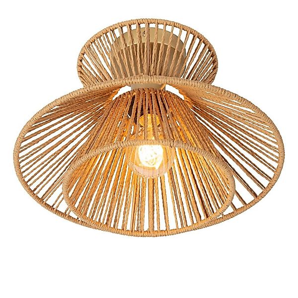 Deckenleuchte Tasman, Ø 32 cm, naturfarben, Papier günstig online kaufen