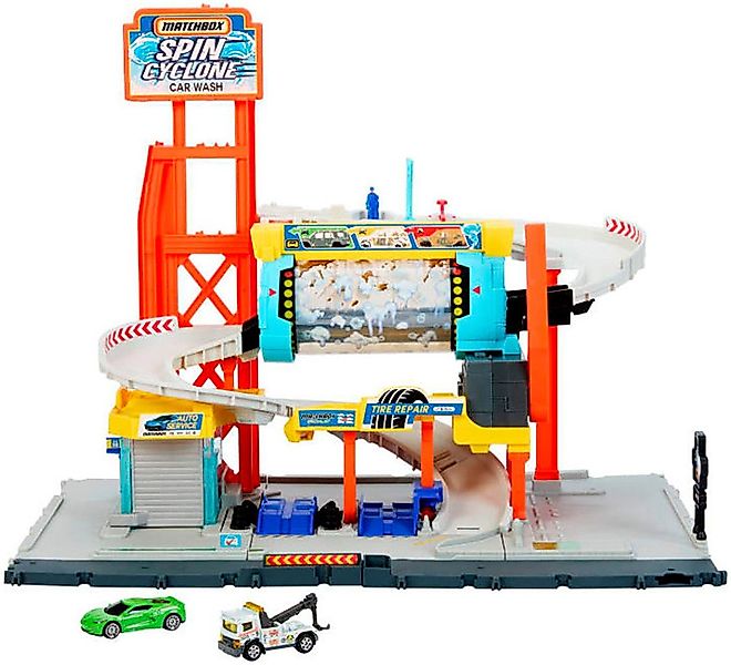 MATCHBOX Spiel-Gebäude Matchbox Super Auto Center, inklusive 2 Spielfahrzeu günstig online kaufen