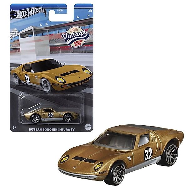 Hot Wheels Spielzeug-Rennwagen 1971 Lamborghini Miura günstig online kaufen