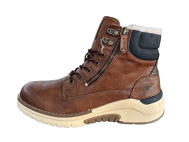 Mustang Shoes Mustang Herren Stiefelette 4161-603-307 Cognac braun Stiefele günstig online kaufen