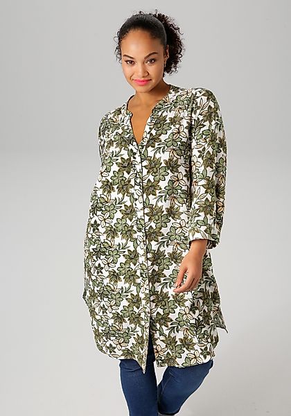 Aniston PLUS Longbluse mit farbharmonischen Blumen günstig online kaufen