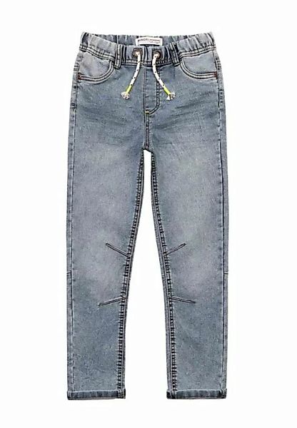 MINOTI Regular-fit-Jeans ¾ Jeans mit Schnürchen in der Taille (1y-14y) günstig online kaufen