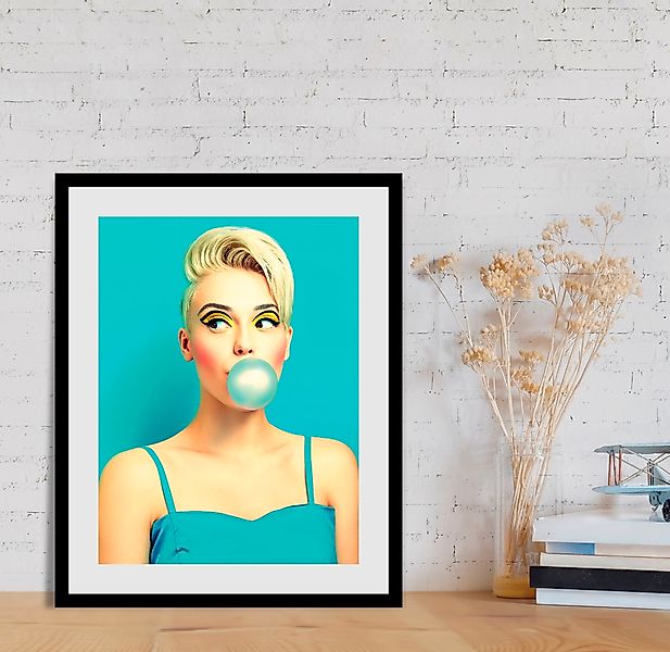 queence Bild »Mintpower«, Frau-Bilder von Frauen-Art-Kunst-Fashion-Mode-Mag günstig online kaufen