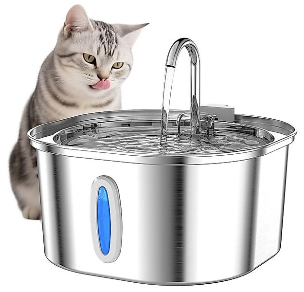 Ledander Trinkbrunnen 3,2L Trinkbrunnen mit Wasserstandsanzeige,Katzenbrunn günstig online kaufen