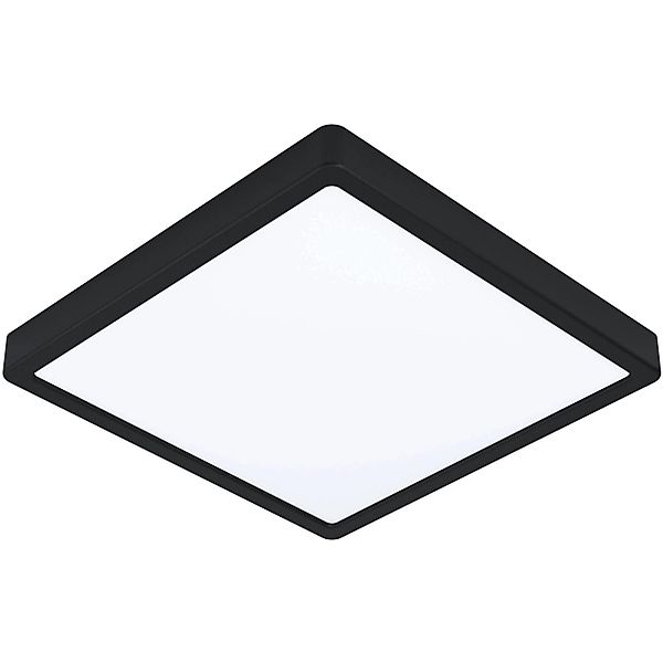 Eglo LED-Aufbauleuchte Zigbee Fueva-Z Eckig Weiß Schwarz 19,5 W günstig online kaufen