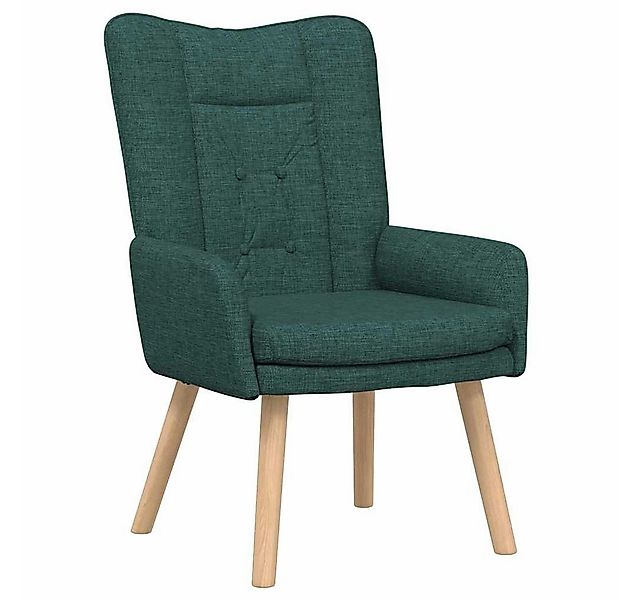 vidaXL Sessel Sessel Dunkelgrün 63 x 67 x 94 cm Sherpa-Stoff (1-St) günstig online kaufen