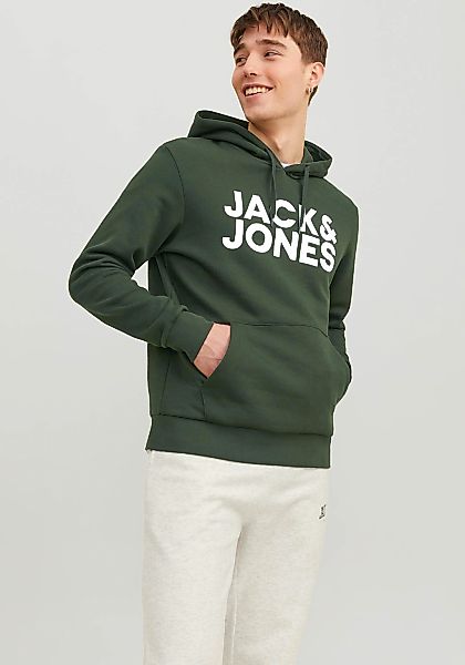 Jack & Jones Kapuzensweatshirt JJECORP LOGO SWEAT HOOD NOOS mit Logo Print günstig online kaufen