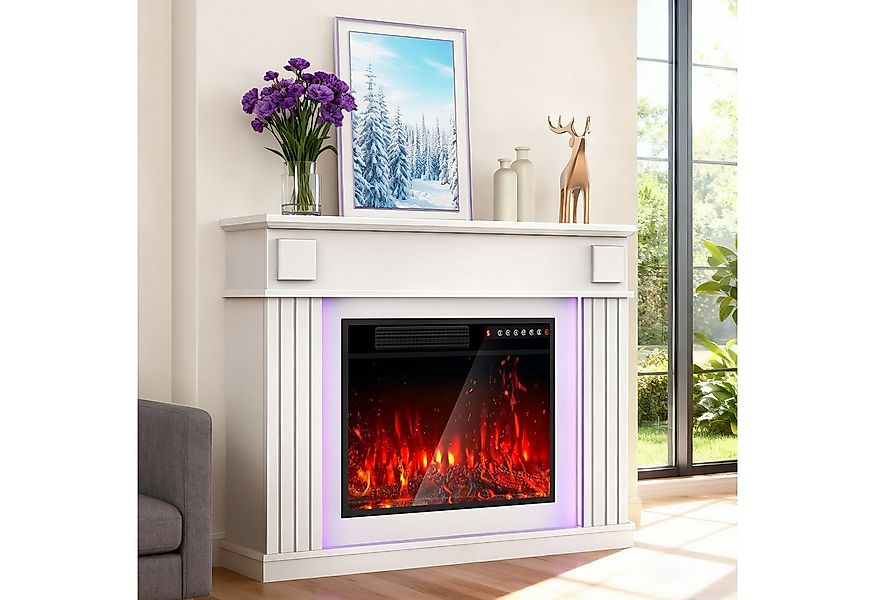 kehot Elektrokamin Elektrokamin mit LED-Lichtband, 23inch Realistischer 3D günstig online kaufen