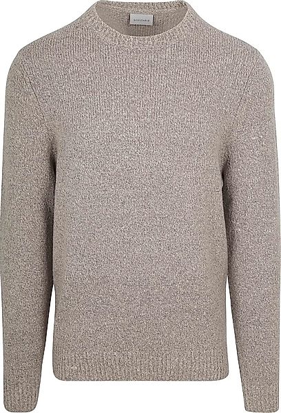 Suitable Pullover Boiled Wool Taupe - Größe XXL günstig online kaufen