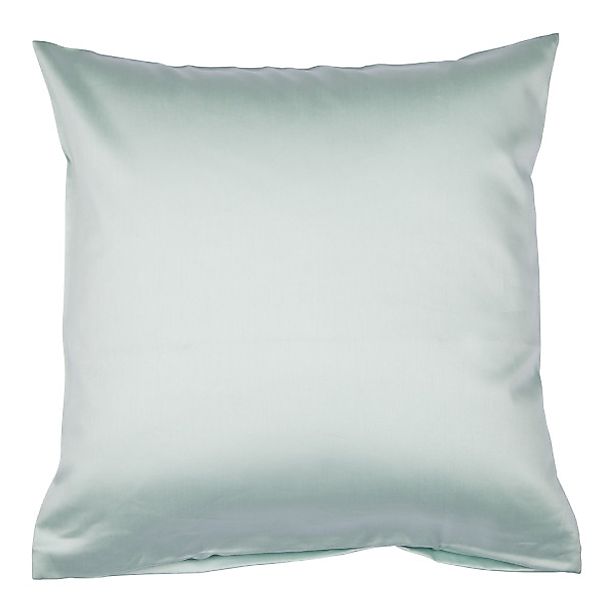 Janine Janine Mako-Satin Bettwäsche Colors 31001 jadegrün Größe:  40x40 cm günstig online kaufen