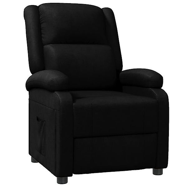 vidaXL Sessel Relaxsessel Schwarz Kunstleder (1-St) günstig online kaufen