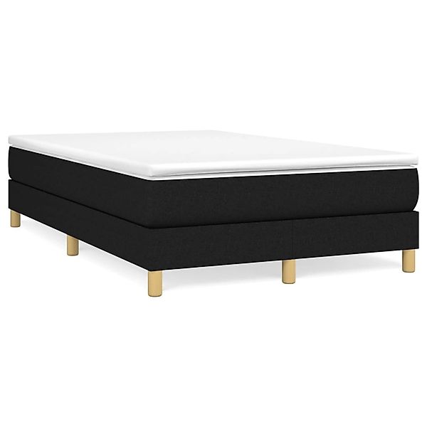 vidaXL Boxspringbett mit Matratze Schwarz 180x200 cm Samt1399364 günstig online kaufen