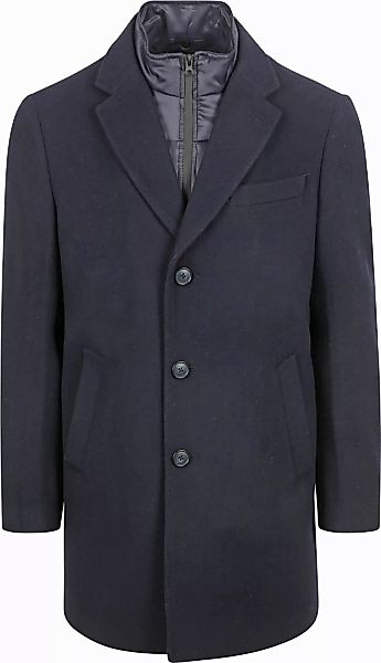 Suitable Coat Wolle Twill Navy - Größe 50 günstig online kaufen