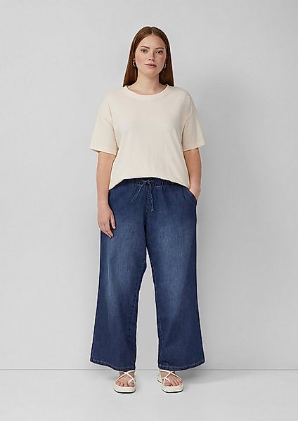 QS Weite Jeans Jeans-Hose Jeans / Comfort Fit / Mid Rise / Wide Leg / Somme günstig online kaufen