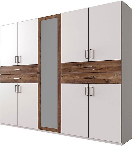 Wimex Kleiderschrank Taiga (Taiga, 1-St., Kleiderschrank 9-türig) 225x58x21 günstig online kaufen