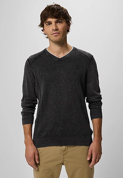 STREET ONE MEN 2-in-1-Pullover, aus reiner Baumwolle günstig online kaufen