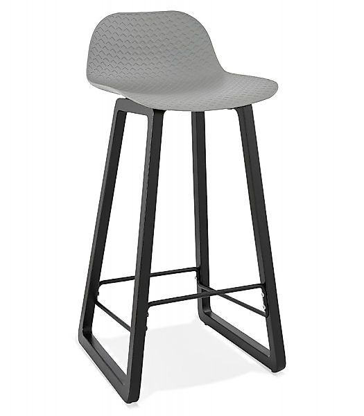 KADIMA DESIGN Barhocker Mittelhoher Holz Hochstuhl günstig online kaufen
