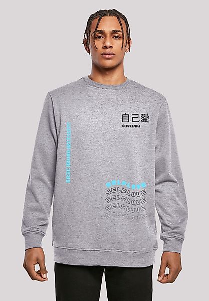 F4NT4STIC Kapuzenpullover "Self Love CREWNECK" Print günstig online kaufen