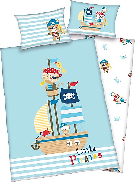 Baby Best Babybettwäsche "Little Pirate" mit niedlichem Motiv günstig online kaufen