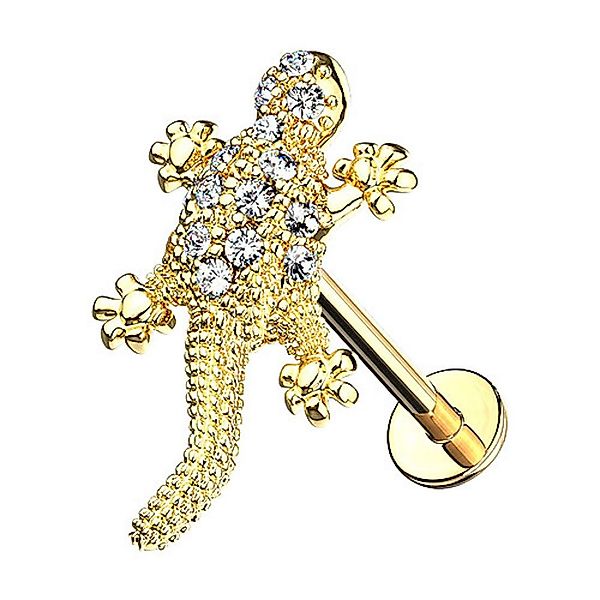 Taffstyle Piercing-Set Piercing Stab Kristall Eidechse günstig online kaufen