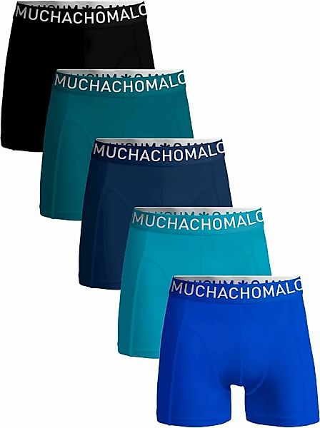 Muchachomalo Boxershorts Hello Sunshine 5-Pack Blau - Größe XXL günstig online kaufen